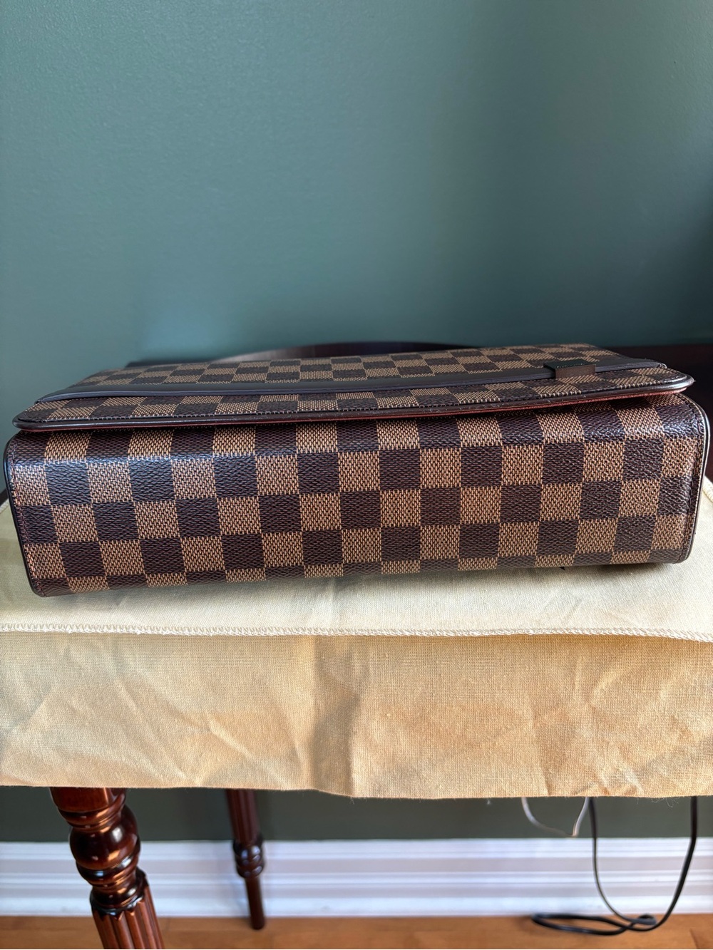 Louis Vuitton Tribeca Long Damier Ebene Shoulder Bag - Picture 2 of 6